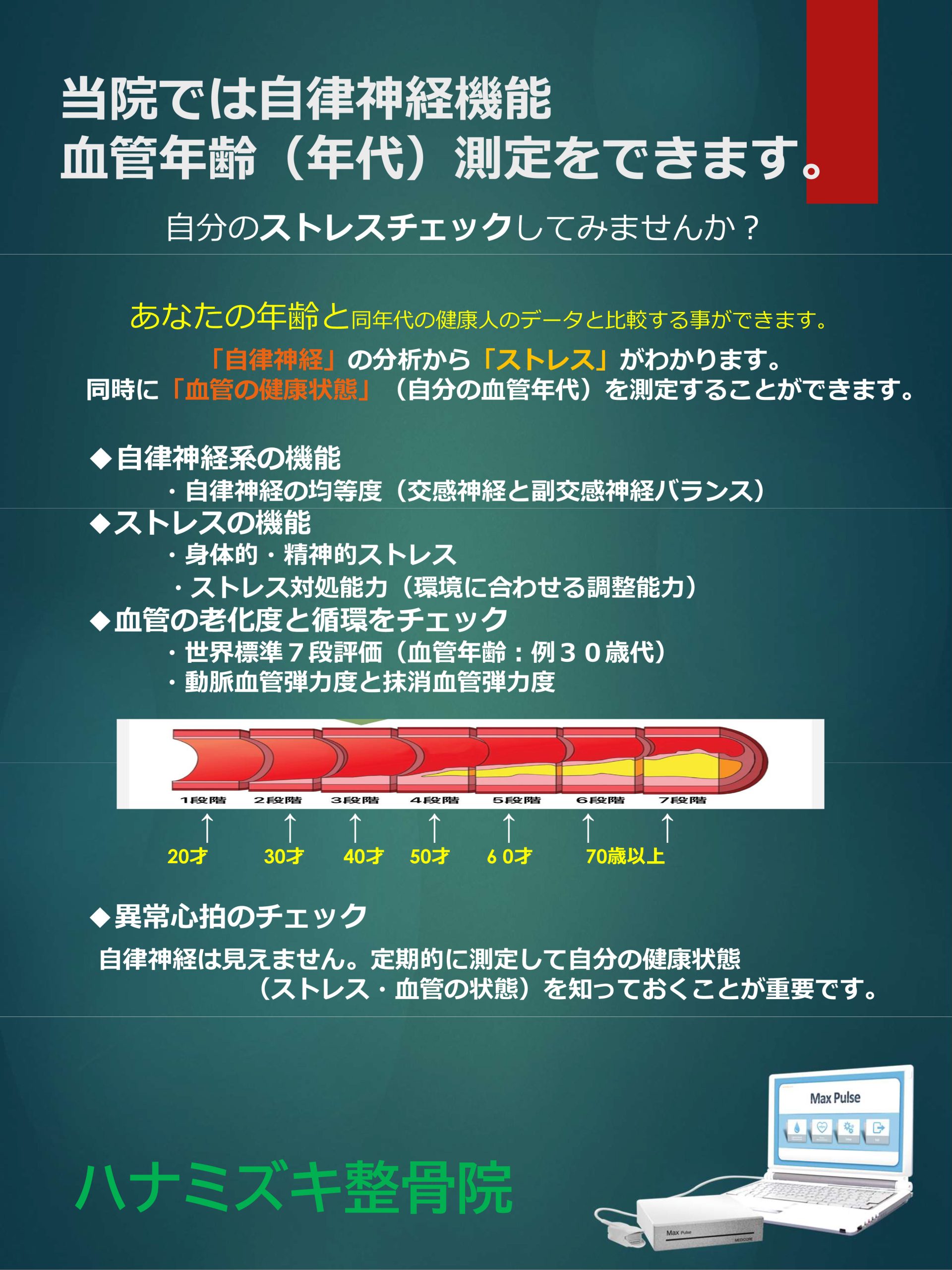 自律神経機能の測定